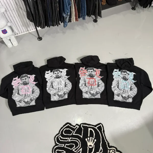 Red Sdl Hoodie (2)